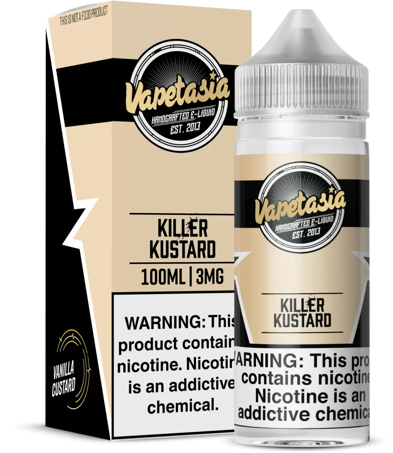 Vapetasia - Killer Kustard - 100ML E-Liquid - 12MG