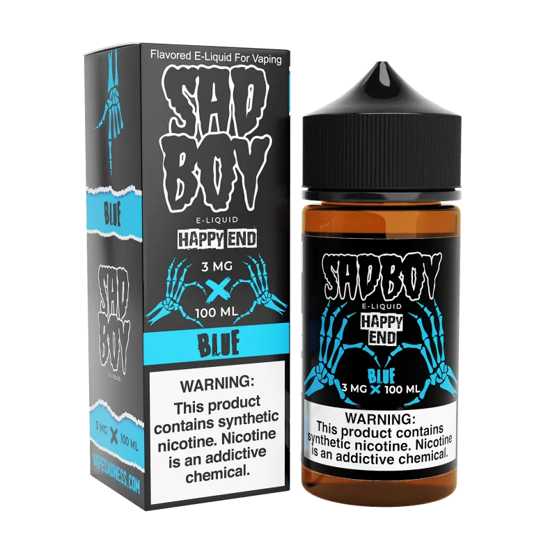 SADBOY E-Liquid - Blue 100ML - Happy End Series - 0MG