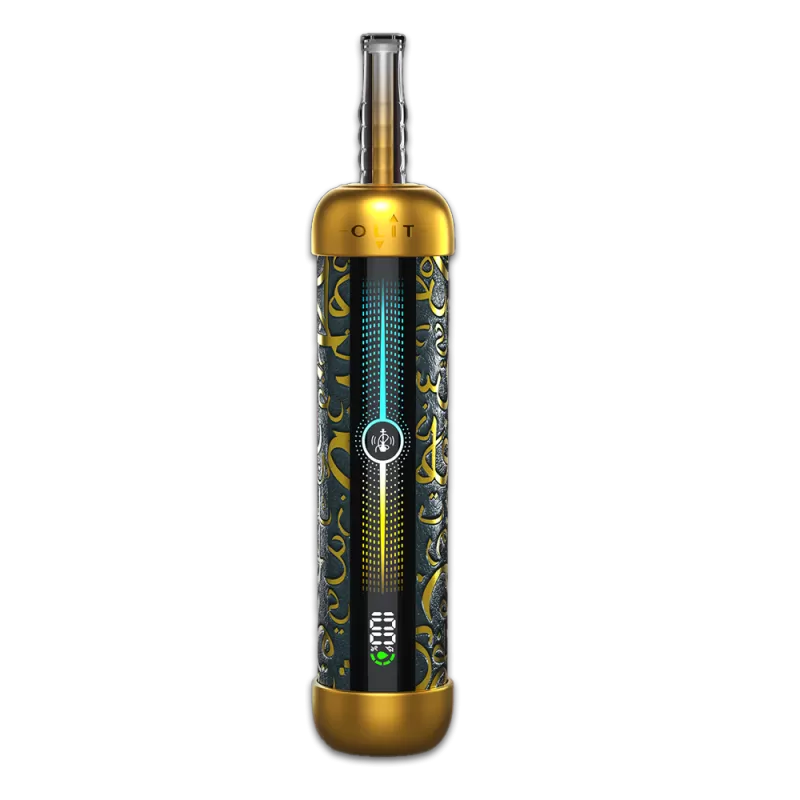 Made in Indonesia | OLIT HookaLit Pro 60K Puff Disposable E-Hookah - 60,000 Puffs - Two Apple - Image 2