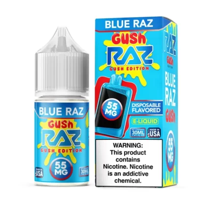 RAZ Salt "GUSH EDITION" - Blue Razz Gush - 30ML E-Liquid - 35MG
