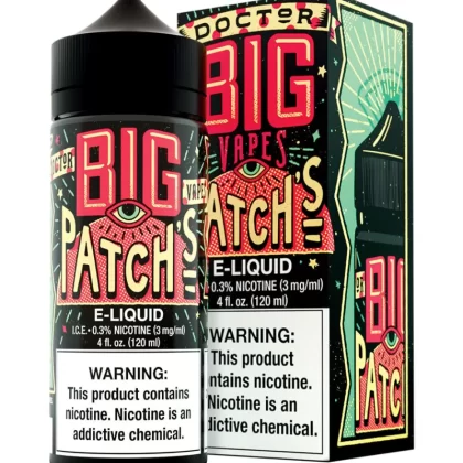 DOCTOR BIG VAPES by BIG BOTTLE Co - Patch's - 120ML E-Liquid - 3MG