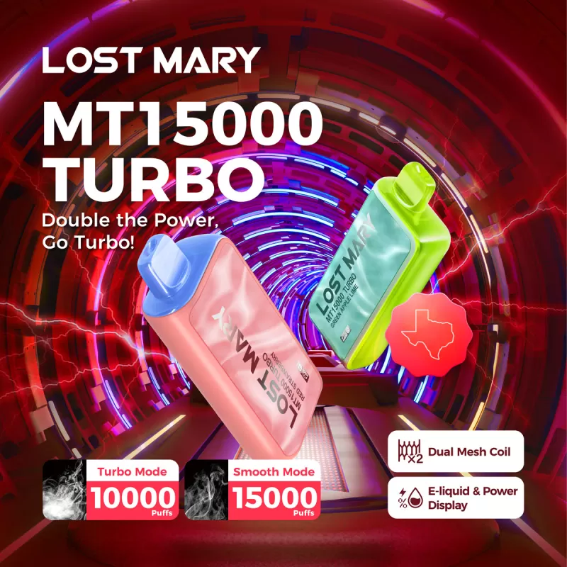 Made in Indonesia | Lost Mary MT15K Turbo Disposable - 15,000 Puffs - Strawberry Jam