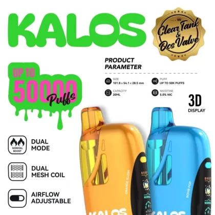 KALOS 50K Puff Disposable Device - 50,000 Puffs - Sour Fucking Fab