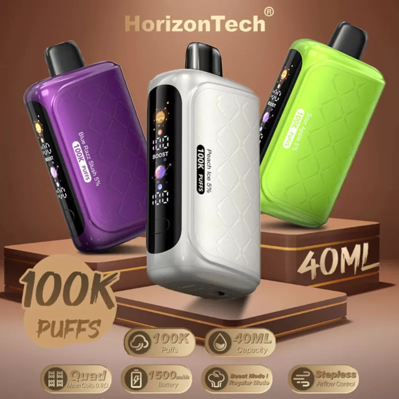 HorizonTech 100K Disposable Device - 100,000 Puffs - Cool Mint