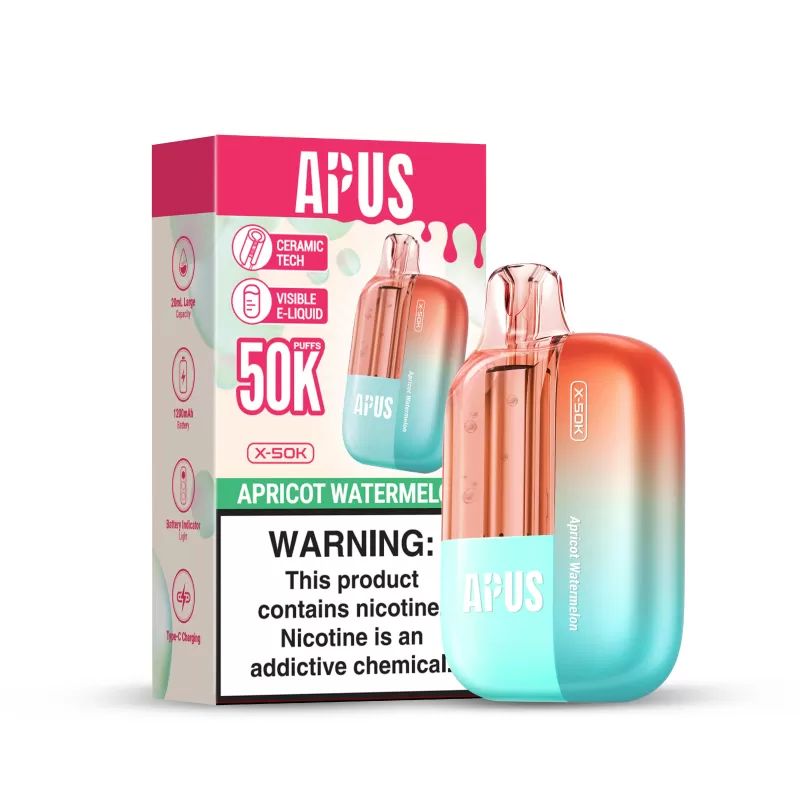 APUS X-50K Disposable Device - 50,000 Puffs - Watermelon Ice - Image 2