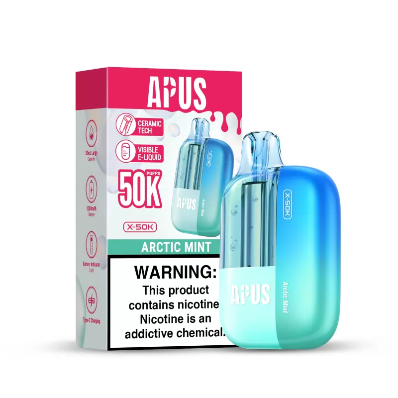 APUS X-50K Disposable Device - 50,000 Puffs - Watermelon Ice - Image 3