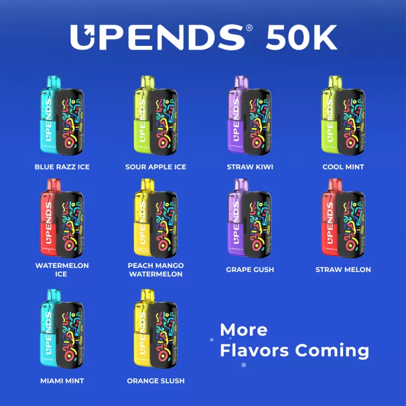 Upends UP9 50K Puffs Disposable KIT - 50,000 Puffs - Cool Mint - Image 2