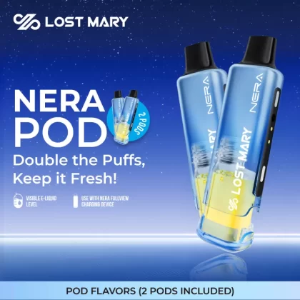 Lost Mary NERA 70K Disposable POD - 70,000 Puffs - Watermelon Ice