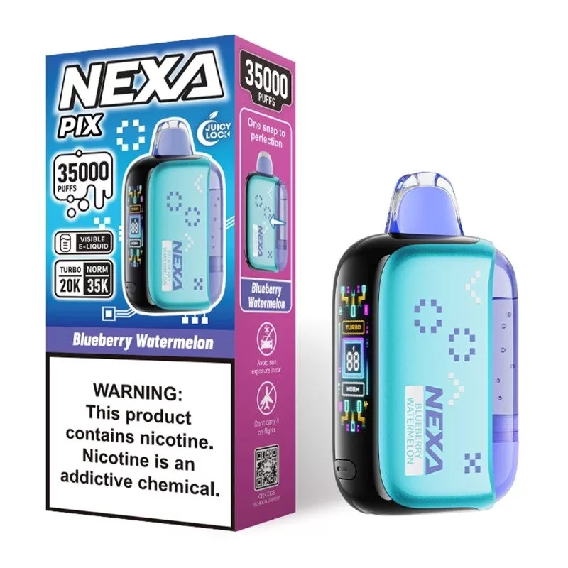 NEXA PIX 35K Puff Disposable Device - 35,000 Puffs - Watermelon Ice - Image 3