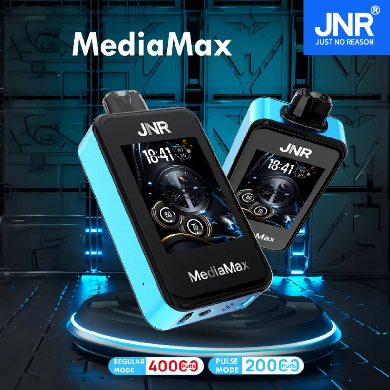 JNR "Media Max" 40K Disposable Device - 40000 Puffs - Blue Razz Ice