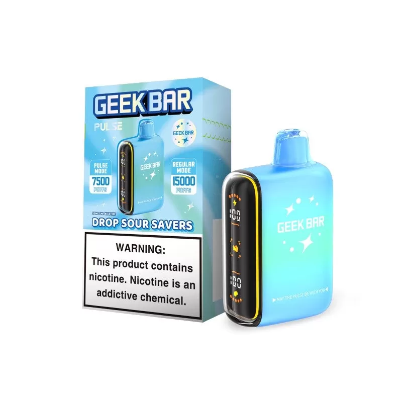 Geek Bar PULSE 15K Savers Edition Disposable Device - 15000 Puffs - Pineapple Savers - Image 2