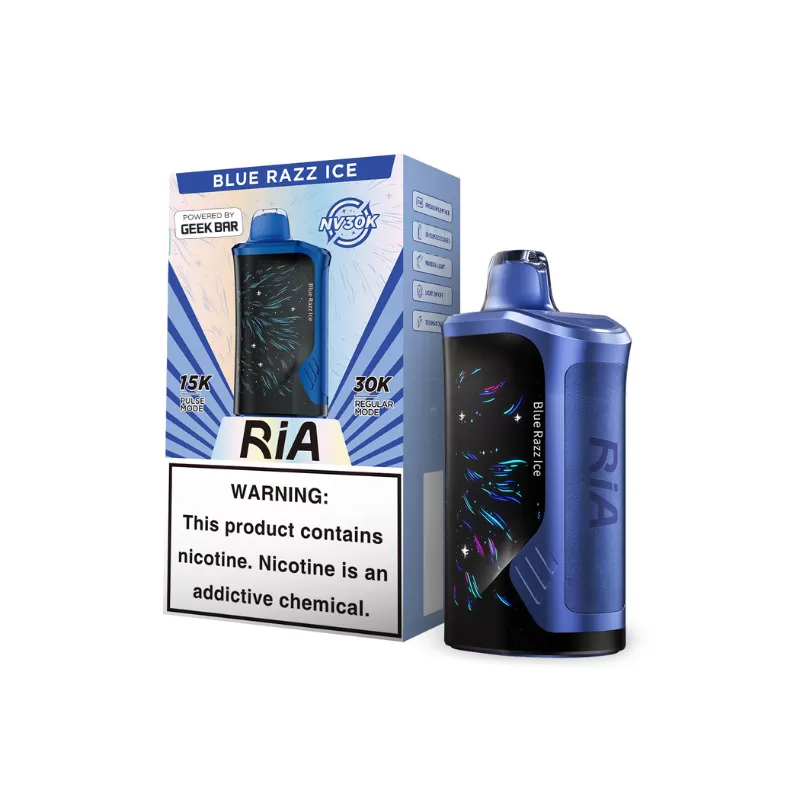 RIA NV30K Puff Powered By GEEK BAR Disposable Device – 30,000 Puffs - Pineapple Lime - Image 3