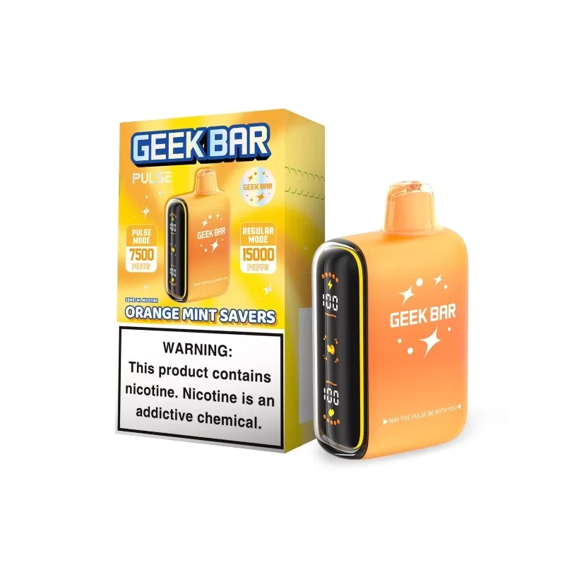 Geek Bar PULSE 15K Savers Edition Disposable Device - 15000 Puffs - Pineapple Savers - Image 3