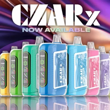 CZAR CX15000 CX15K Disposable Device – 15000 Puffs - Peach Ice