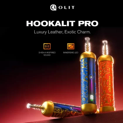 OLIT HookaLit Pro 60K Puff Disposable E-Hookah - 60,000 Puffs - Fcuking Fab