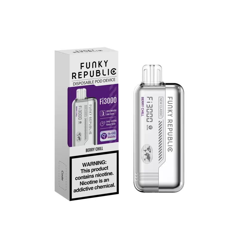 Funky Lands Fi3000 Disposable 3000 Puffs - Strawberry Peach Sakura - Image 3