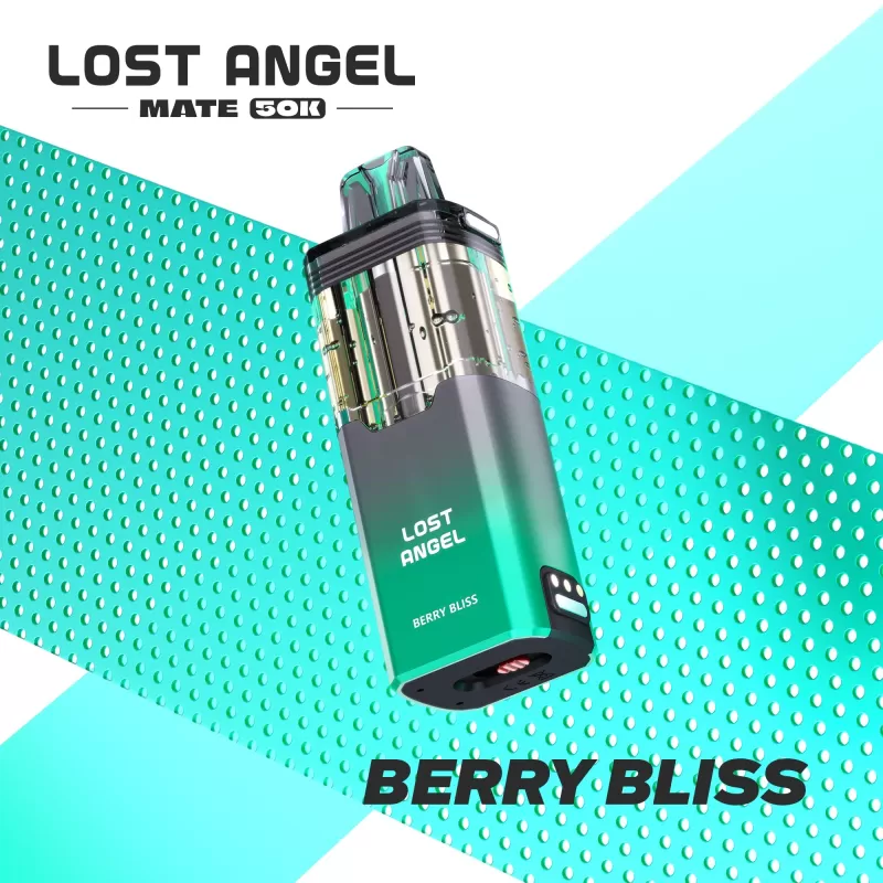 Lost Angel MATE 50K Disposable Device POD – 50000 Puffs - Blue Razz Ice - Image 3