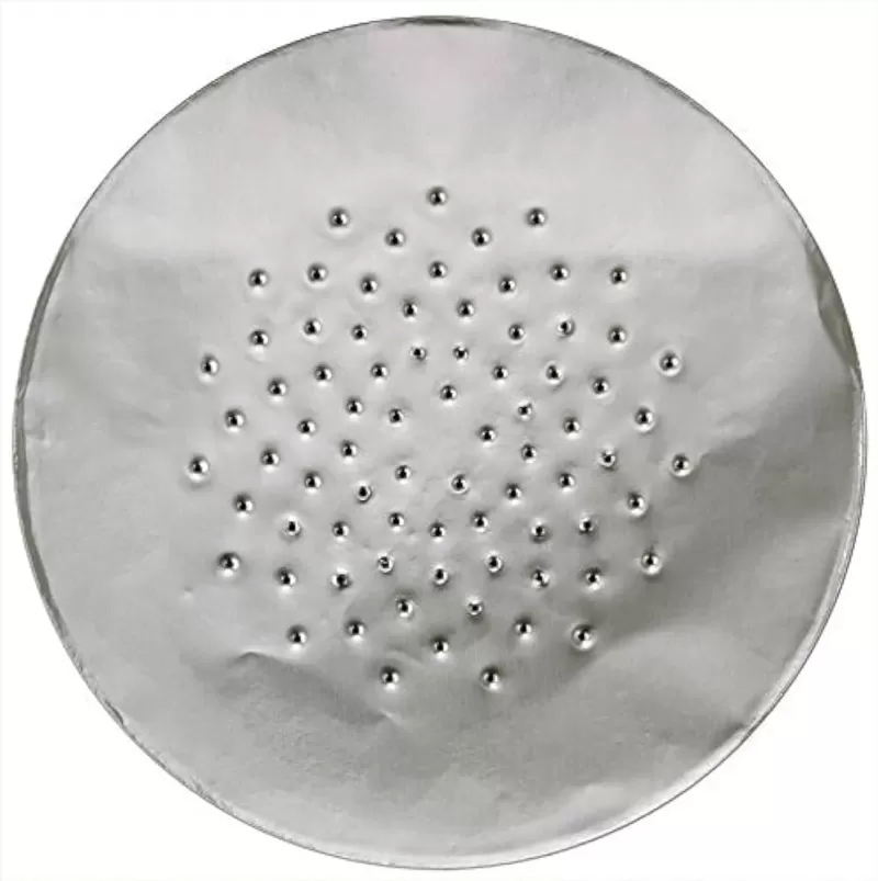 Premium Aluminum Foil for Shisha Hookah - Heavy Duty 50 Sheets - Perforated Cellophane Thickness - Aluminum Foil (Khateeb) 14cm
