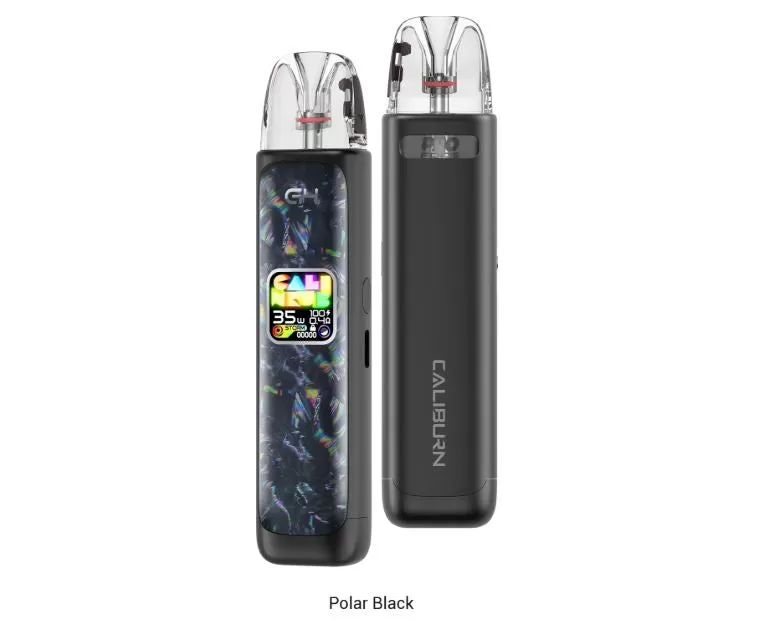 Caliburn G4 35W Pod System Kit 1300mAh - Twilight Silver - Image 3
