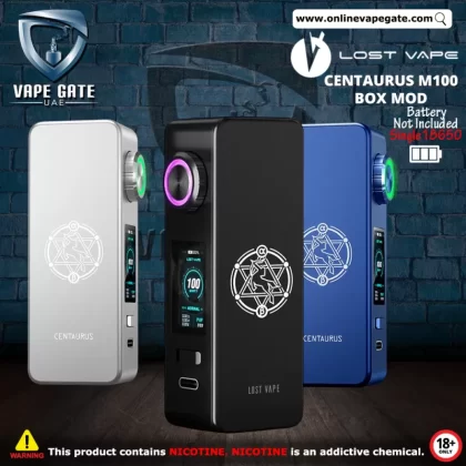 Lost Vape Centaurus M100 Box Mod - Knight Black