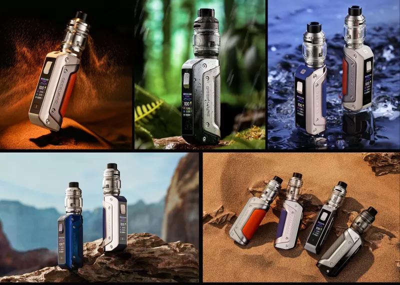 Geekvape Aegis Solo 3 100W Kit (Built-In Battery) - Titanium Gray - Image 2