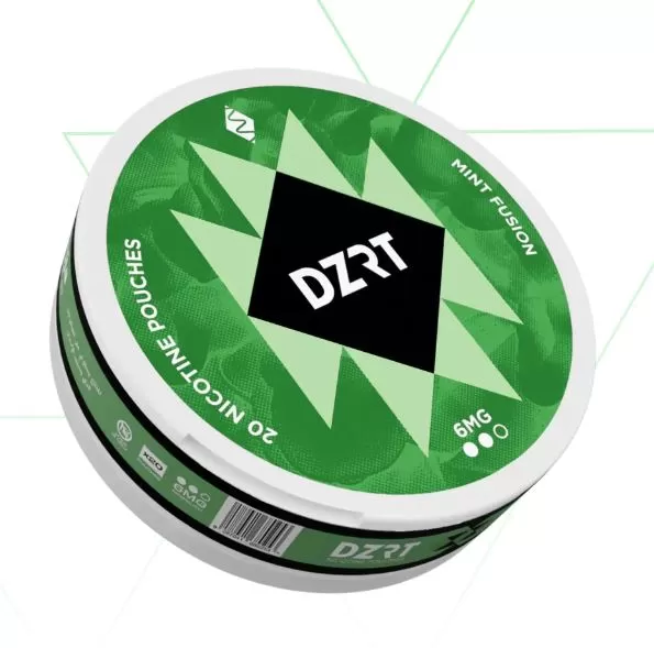 DZRT Nicotine Pouch - Garden Mint - 6 mg - Image 3