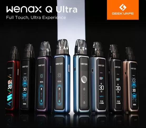 Geekvape Wenax Q Ultra 30W Pod Kit - Coastal Blue - Image 2