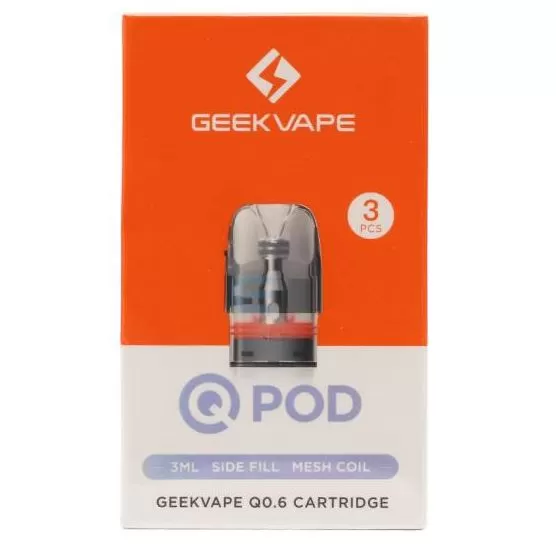 Geekvape Wenax Q Replacement Pods (3ml) - 0.6 ohm - Image 3