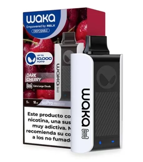 Waka SoPro PA10000 Rechargeable Disposable Vapes (10,000 Puffs) - 50 mg / Fresh Mint - Image 3