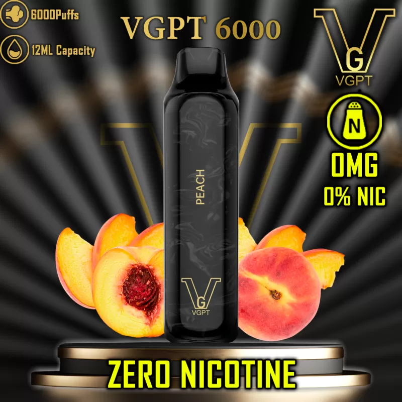 VGPT Disposable Vape Zero Nicotine - Watermelon Cherry / 0 mg - Image 2