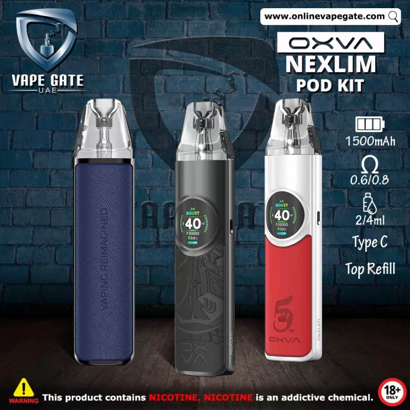 OXVA Nexlim Pod Kit - Traction Black