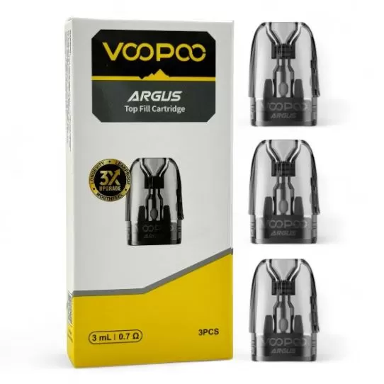 Voopoo Argus Pod Empty Replacement Top-Filled Cartridge - 0.7 ohm (2ml) - Image 2