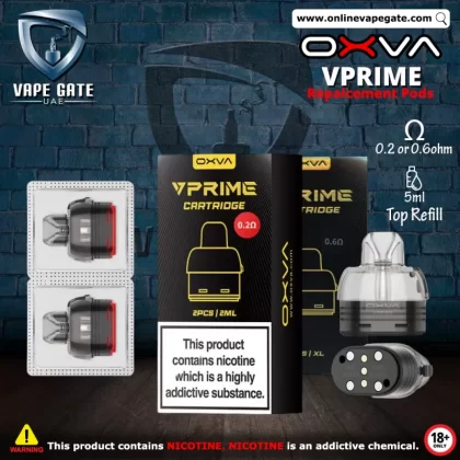 Oxva - VPrime Repalcement Pods - 0.6 ohm