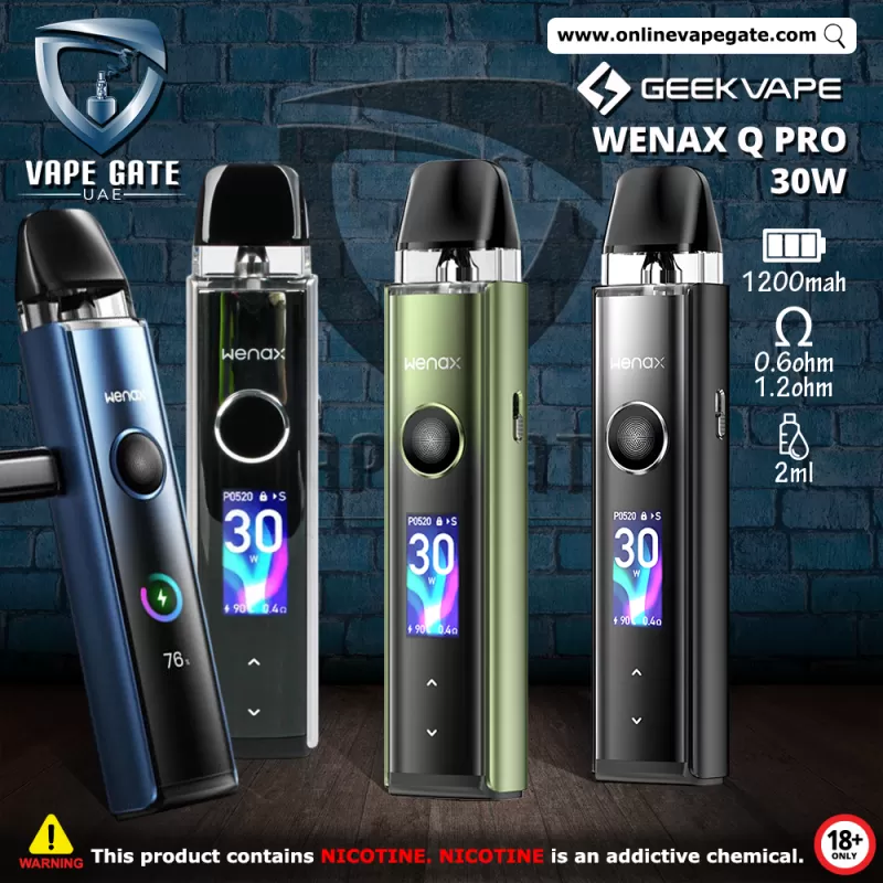 GEEKVAPE WENAX Q PRO 30W POD KIT - Azure Blue