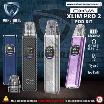 OXVA Xlim Pro 2 Pod Kit - Glittering Black