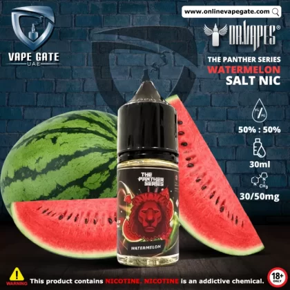 Watermelon - The Panther Series 30ml Saltnic by Dr. Vapes - 50 mg / 30 ml