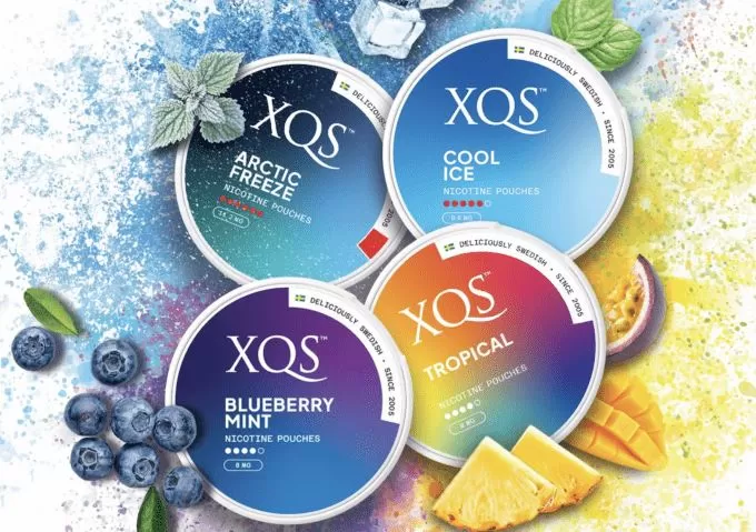 XQS Nicotine Pouches - 8 mg (16 mg) / Green Mint - Image 2