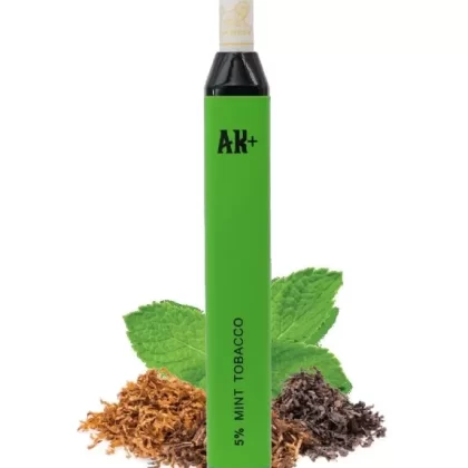 ARABISK VAPE - AK+ DISPOSABLE VAPE 1000 PUFFS - Mint Tobacco