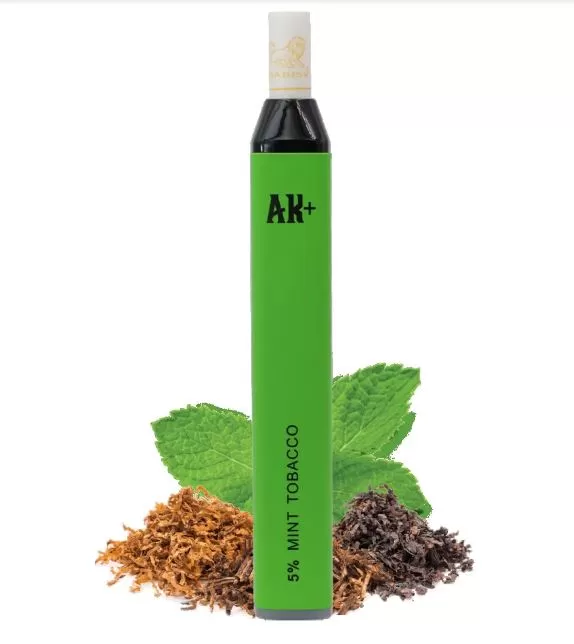 ARABISK VAPE - AK+ DISPOSABLE VAPE 1000 PUFFS - Mint Tobacco