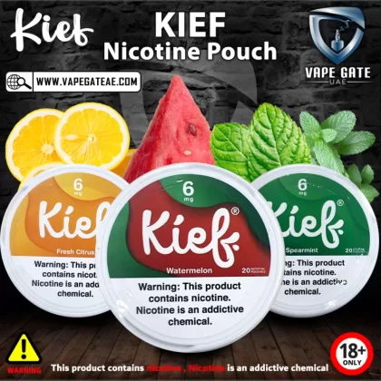 Kief Nicotine Pouches - 6 mg / Berry Mix