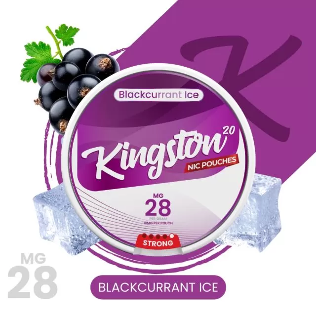 Kingston Nicotine Pouches - 28 mg / Lemomn Citrus Ice - Image 3