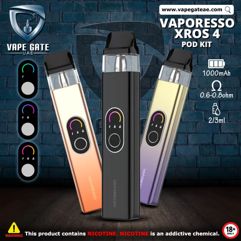 VAPORESSO XROS 4 16W 1000mAh POD SYSTEM - Lilac Purple