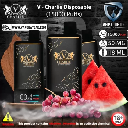 VICIG Charlie Disposable Pod Device (15000 Puffs) - Sweet Melon / 20 mg