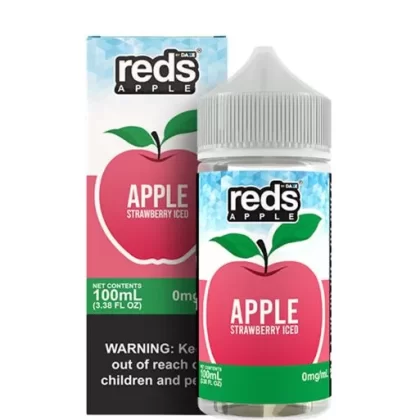 7 DAZE - RED'S APPLE - APPLE STRAWBERRY ICED - 6 mg - 60 ml