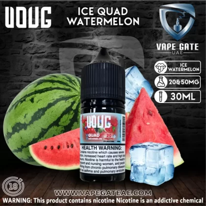 VOUG ICED QUAD WATERMELON SALTNIC 30ML - 20 mg / 30 ml