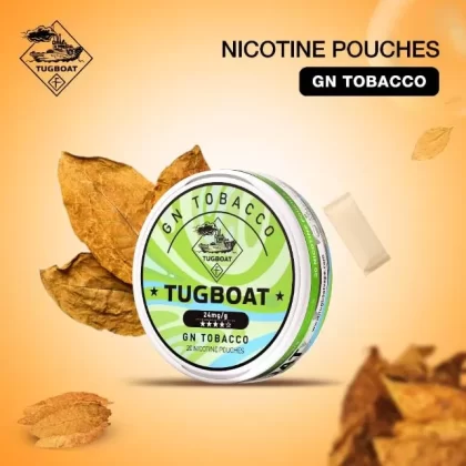 Tugboat Nicotine Pouches - 24 mg / Blueberry Gum