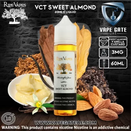 VCT Sweet Almond - 60ml E liquid by Ripe Vape - 3 mg / 60 ml