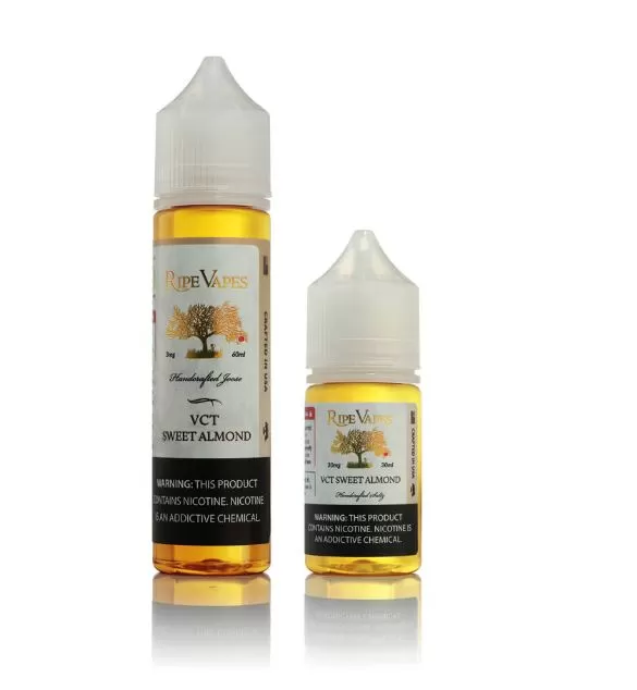 VCT Sweet Almond - 60ml E liquid by Ripe Vape - 3 mg / 60 ml - Image 2