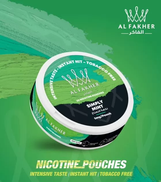 Al Fakher Nicotine Pouches - Berry Mint / 20 mg - Image 3