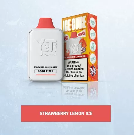 Yeti - Ice Cube Disposable Vape (6000 Puffs) - 20 mg / Banana Ice - Image 2